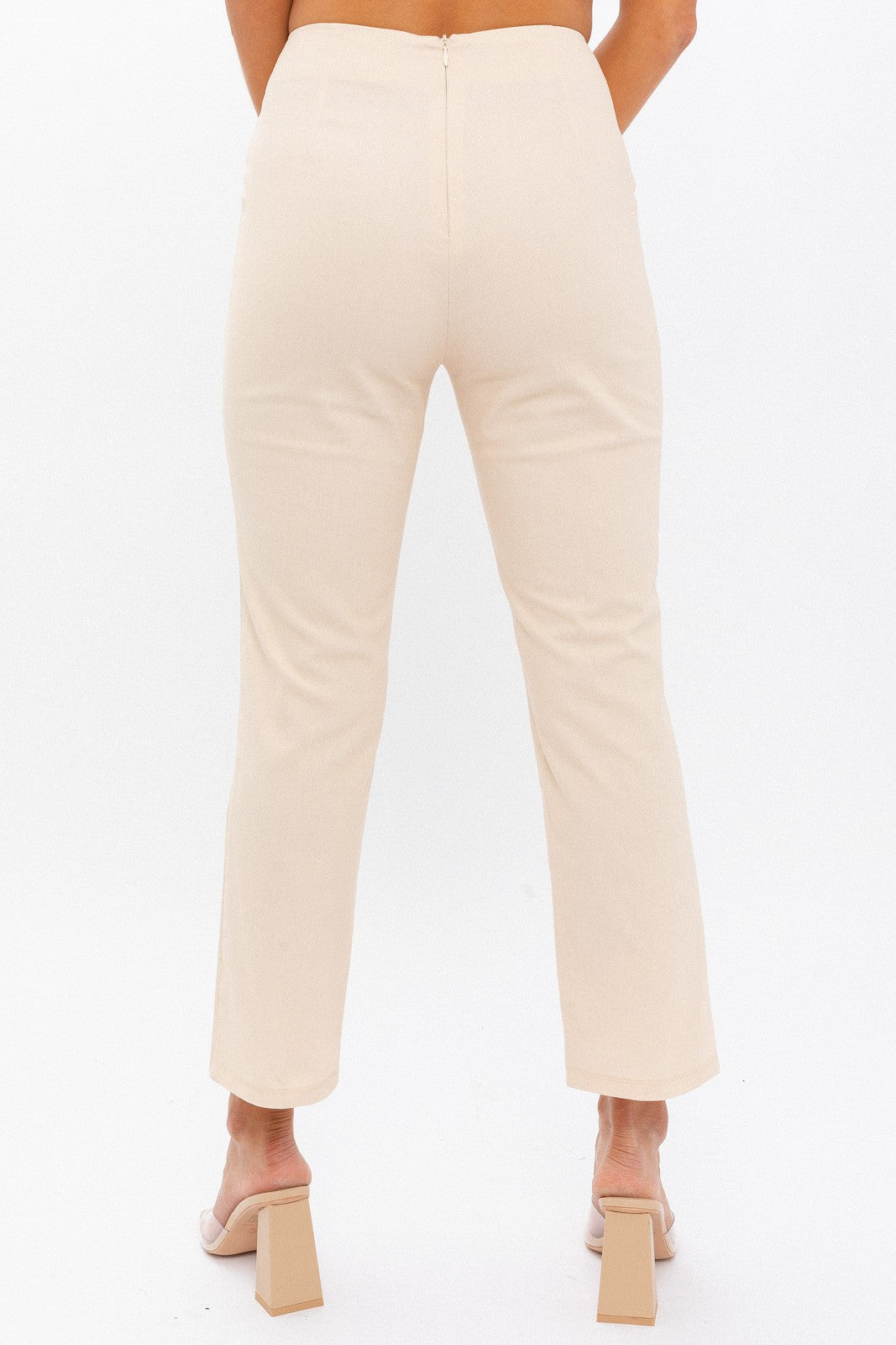 Bebe High wasted Crop Pants