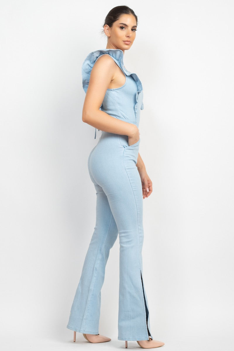 Madison Ruffle Jumpsuit