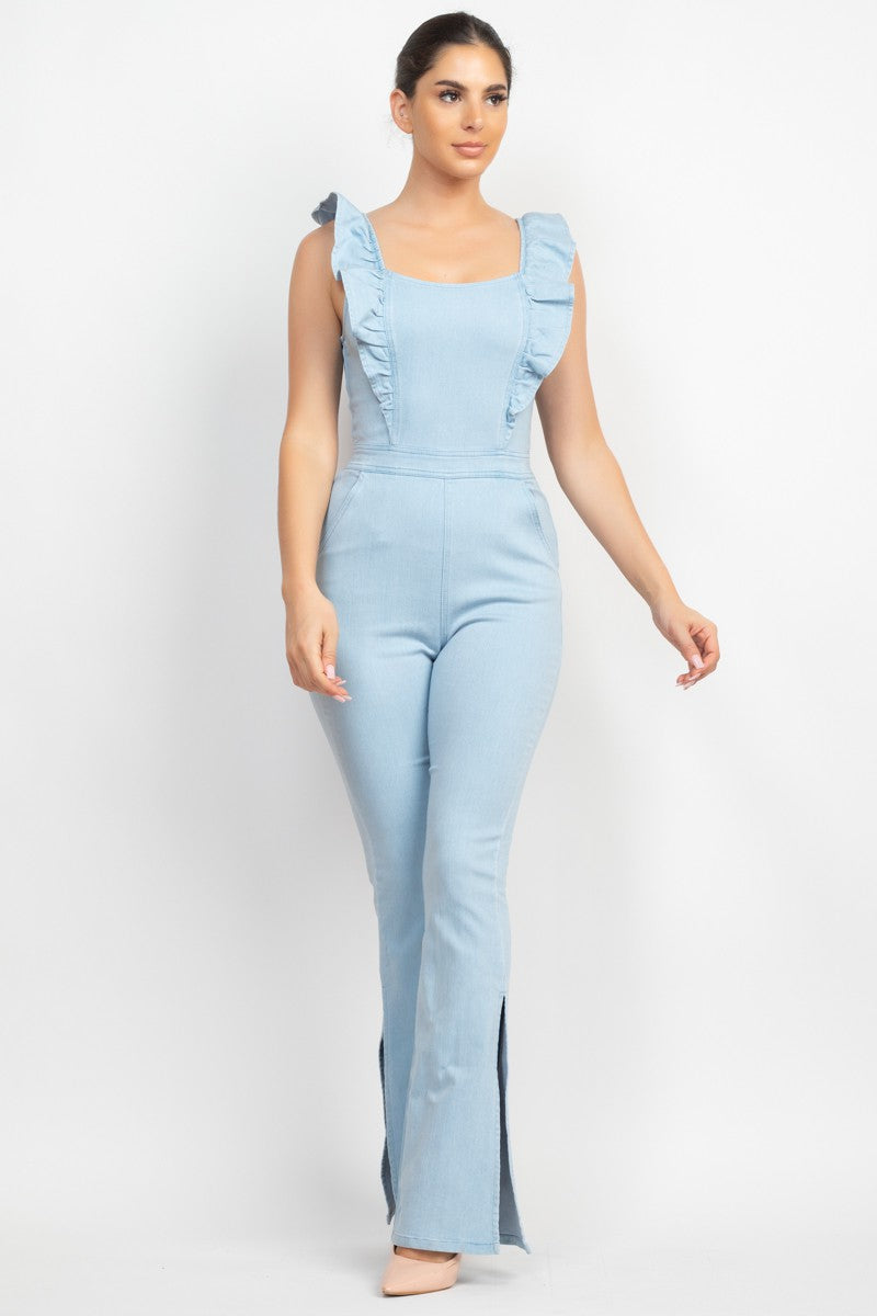 Madison Ruffle Jumpsuit