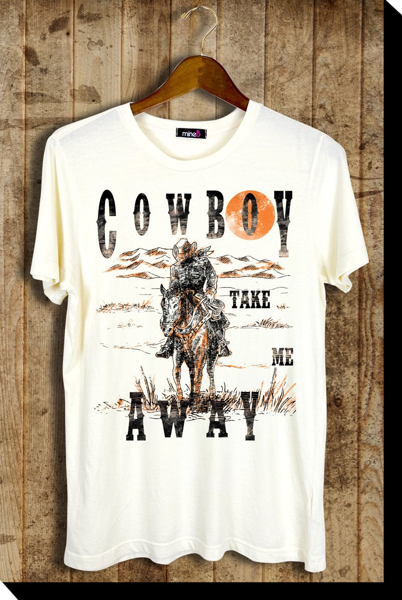 Cowboy Take Me Away Graphic Tee