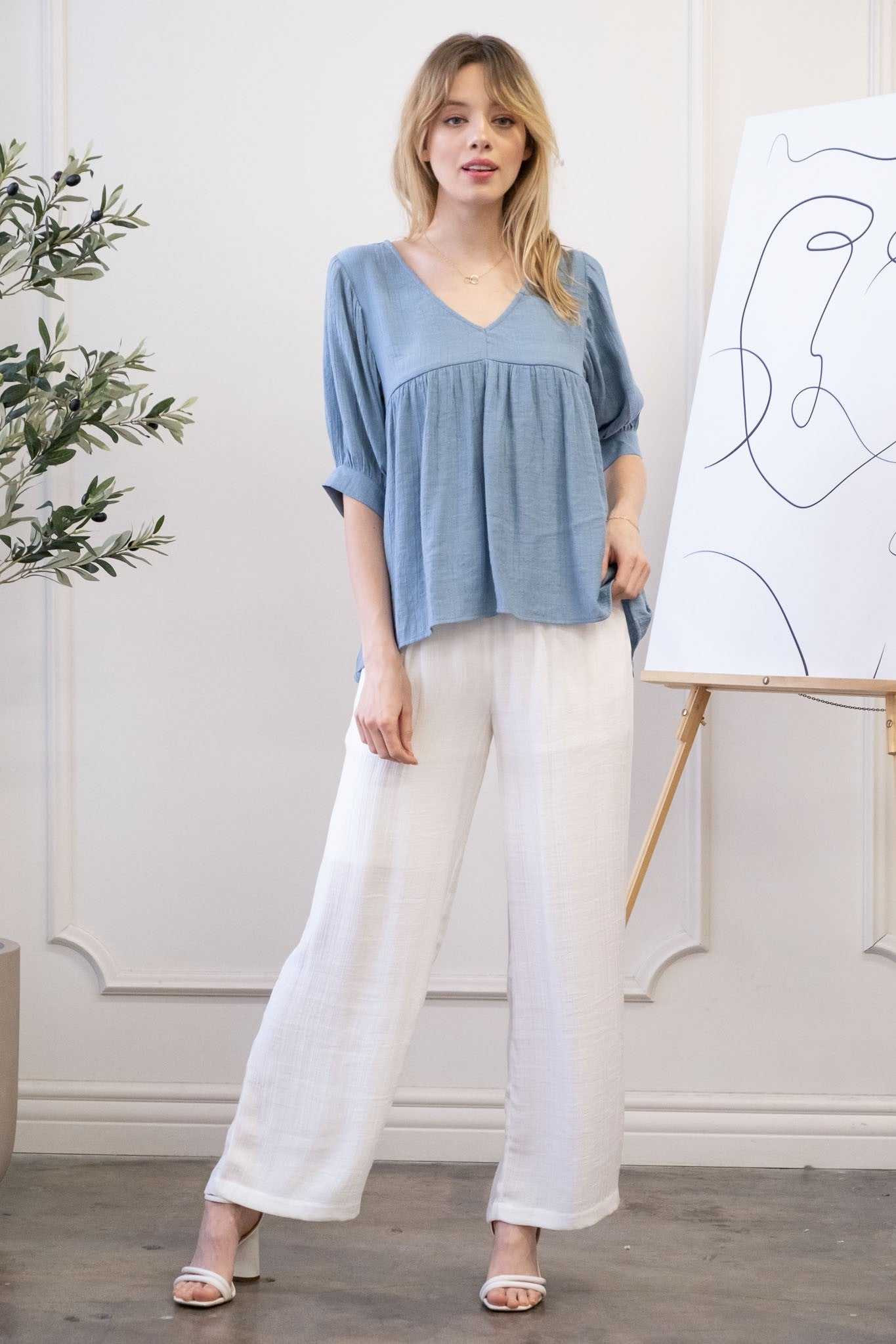 Juliet Babydoll Blouse