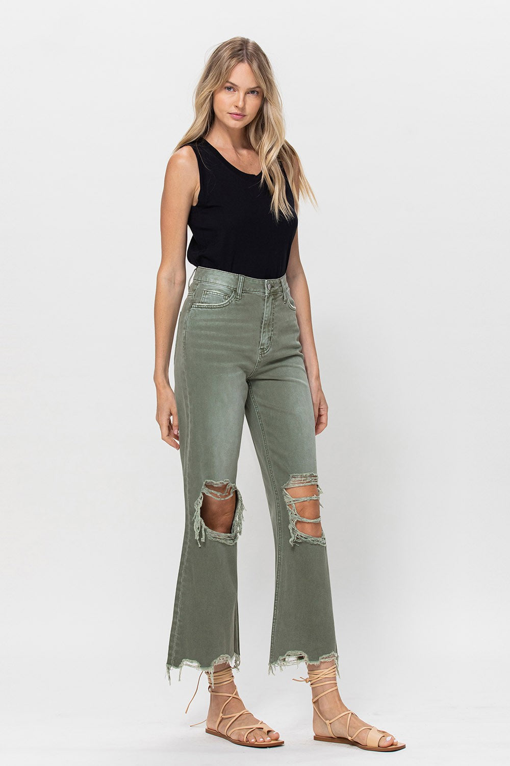 Georgia Vintage Cropped Jeans