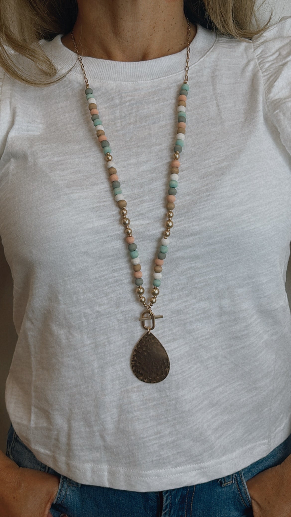 Cindy Boho Pastel Fashion Necklace