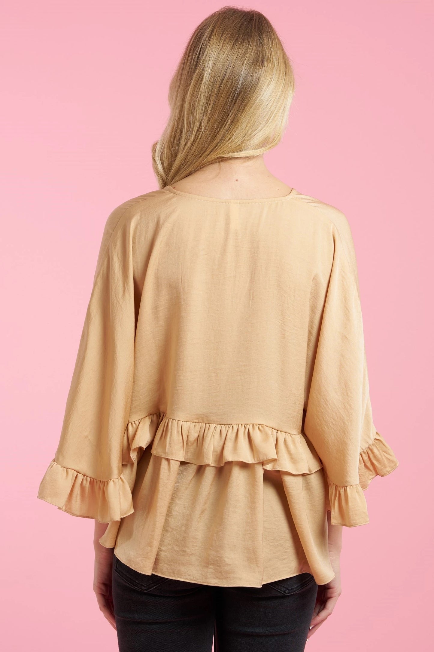 Leanna Ruffle Blouse