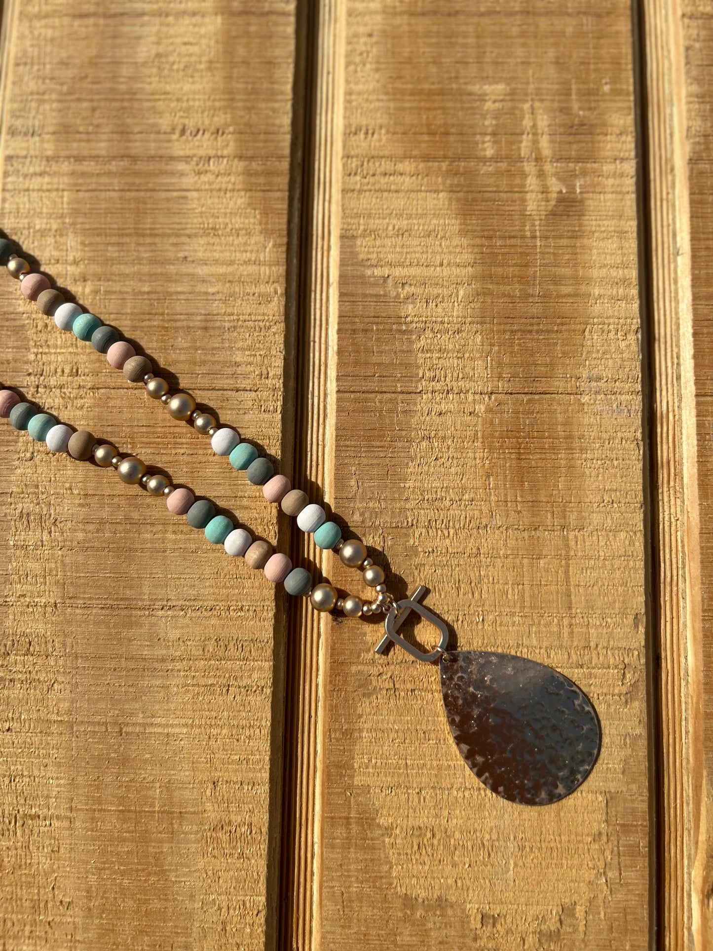 Cindy Boho Pastel Fashion Necklace