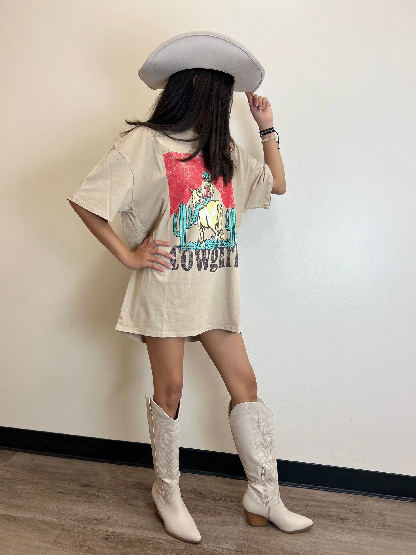 Old time Cowgirl Graphic Tee