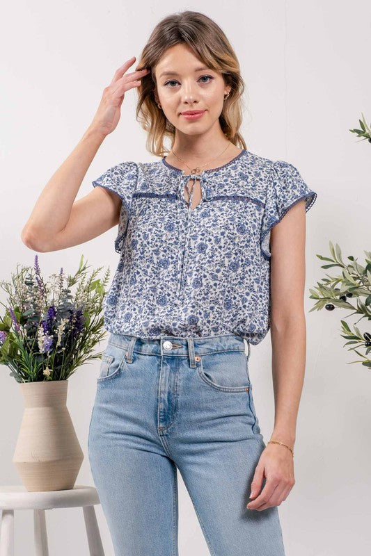 Faith Floral Blouse