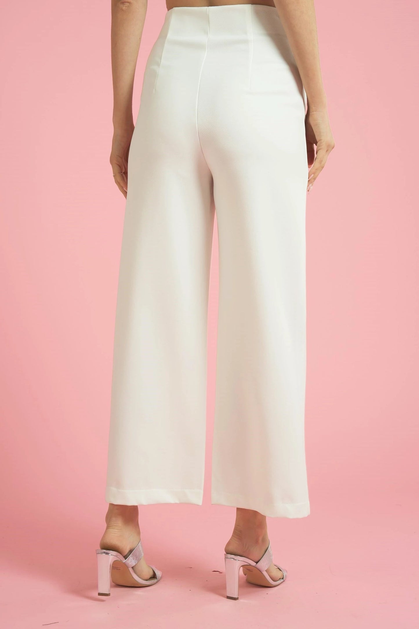 Pearl High Waisted Cropped Pants