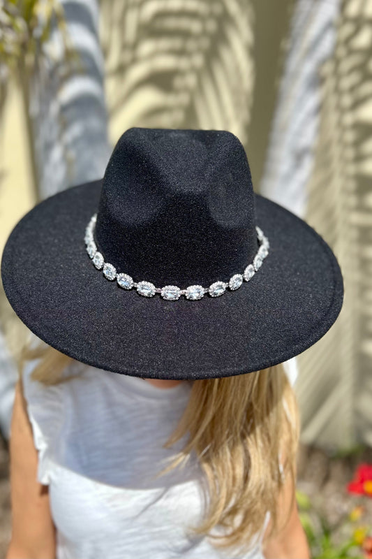 Rhinestone Cowgirl Felt Hat