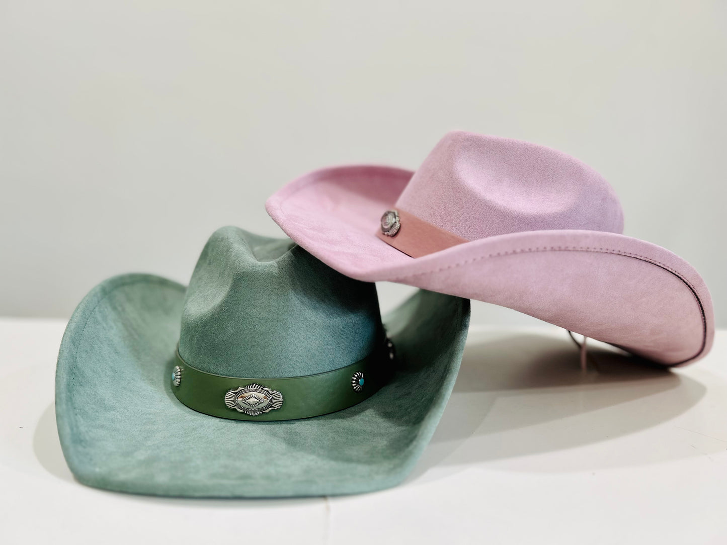 Casey Faux Suade Cowboy Hat