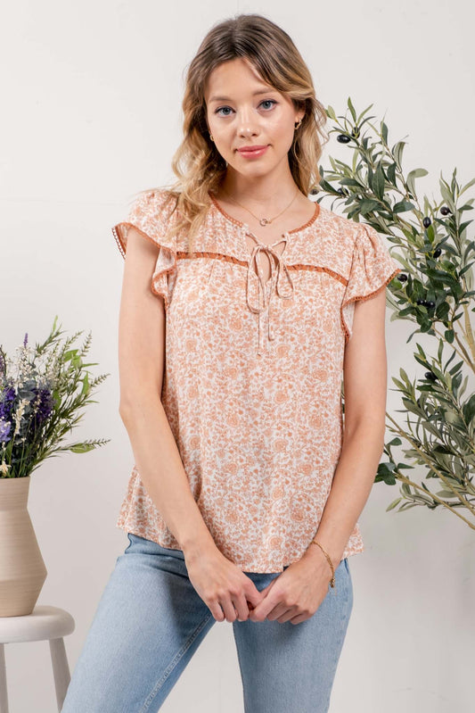 Faith Floral Blouse