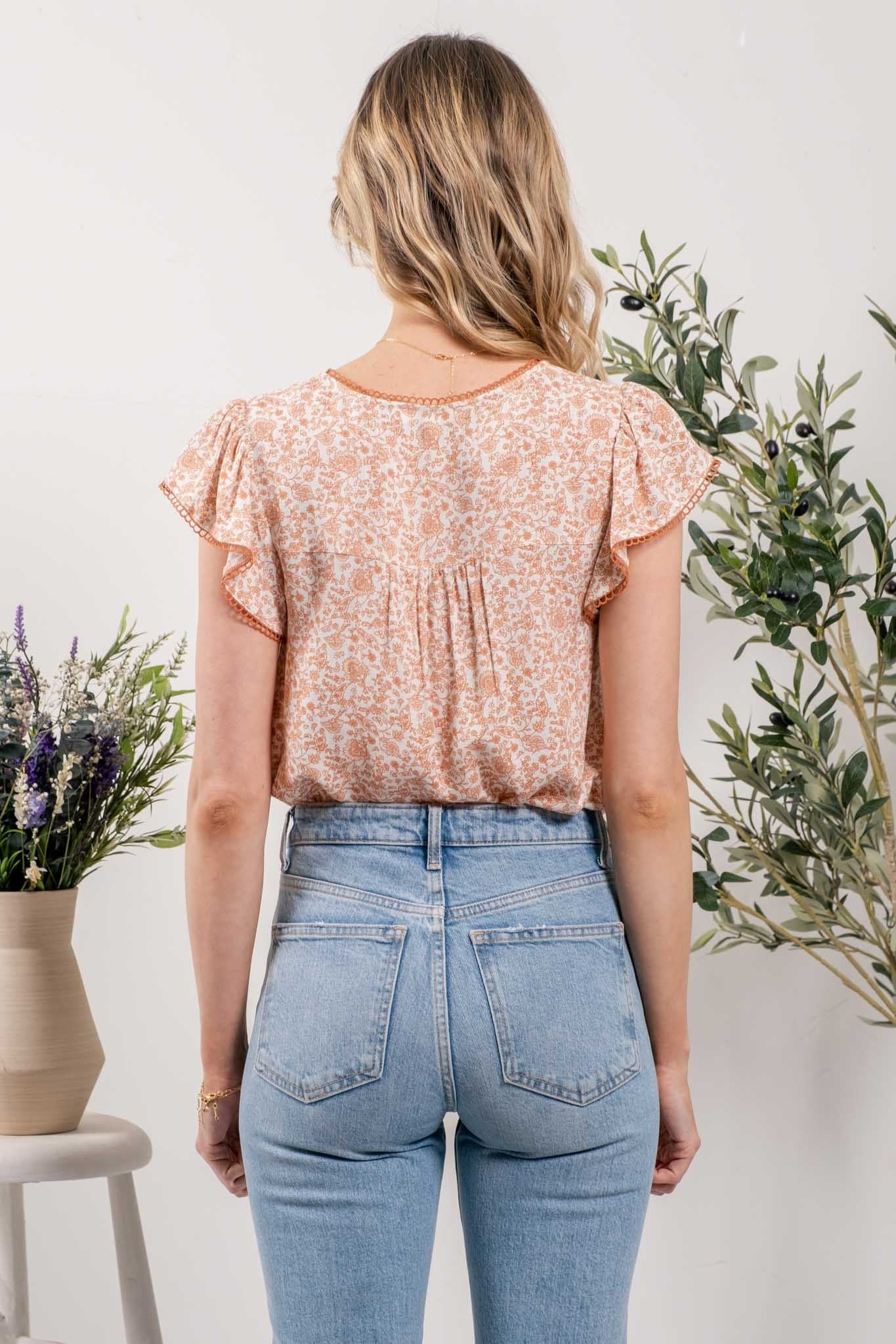 Faith Floral Blouse