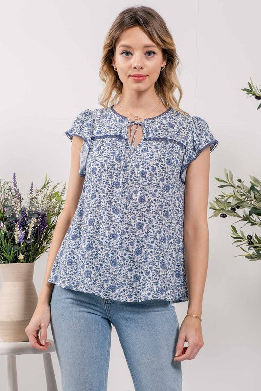 Faith Floral Blouse
