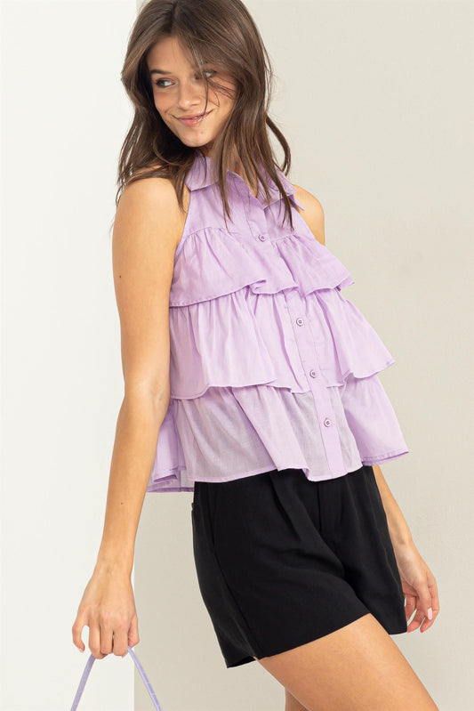 Lilly Layered Ruffle Blouse